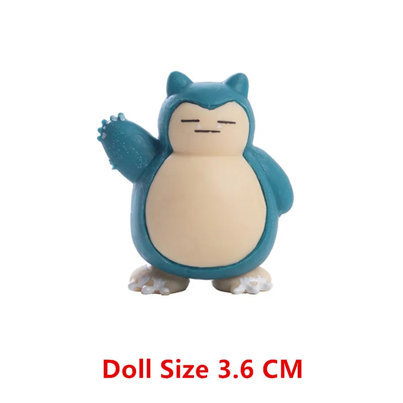 New Pokemon 4-13Cm Cartoons Movie Anime Figure Pikachu Lucario Mewtwo Flying Dragon Pet  Action Figures Model Toy Birthday Gifts