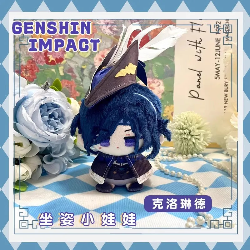 Genshin Impact Plush Doll Sandrone Columbina Yae Miko Arlecchino Sigewine Yae Miko Game Cosplay Stuffed Kids toy Illuga gift