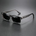 Retro Punk Fashion Sunglasses - Square Protective Frame, UV400 Unisex for Outdoor Adventures & Casual Style