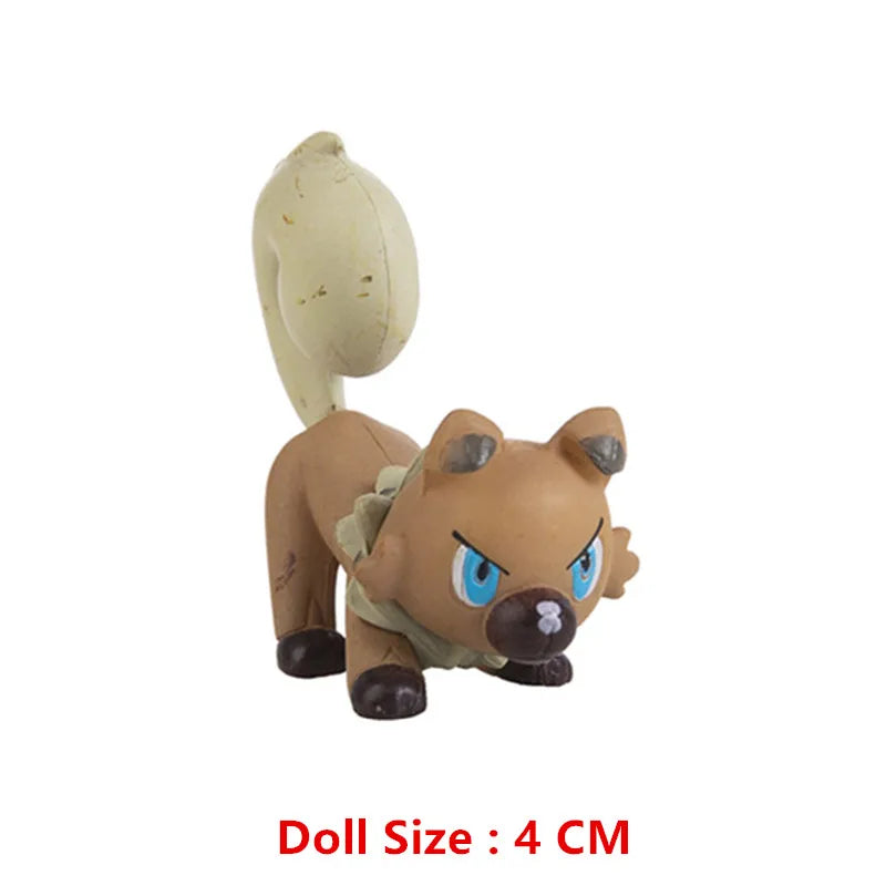 Pokemon Anime Figure Pikachu Eevee Charizard Mewtwo Cartoons Figure Collection Model Pocket Monster Action Toys Birthday Gift