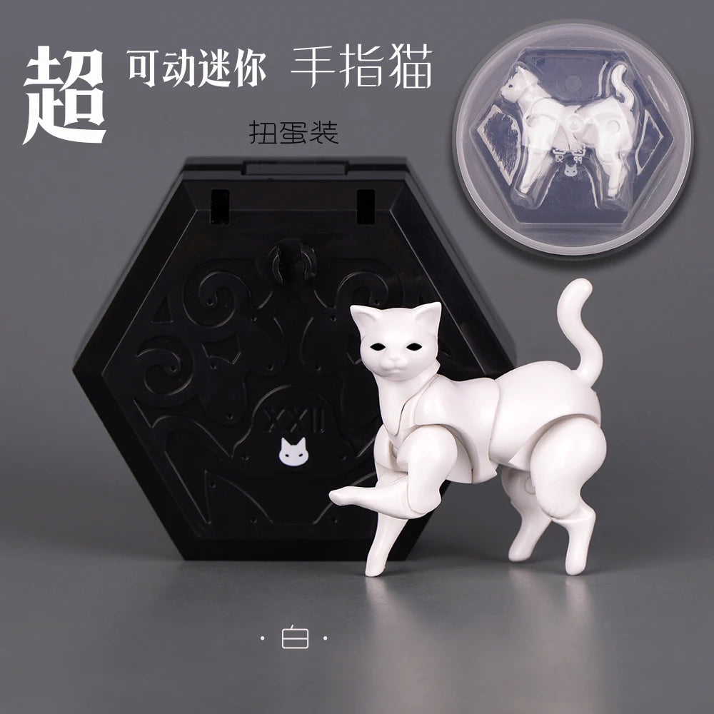 New 1/2 Palm Mini Articulated Action Figure - Anime Character Base Model with Movable Joints - Gashapon Artist Reference Tool