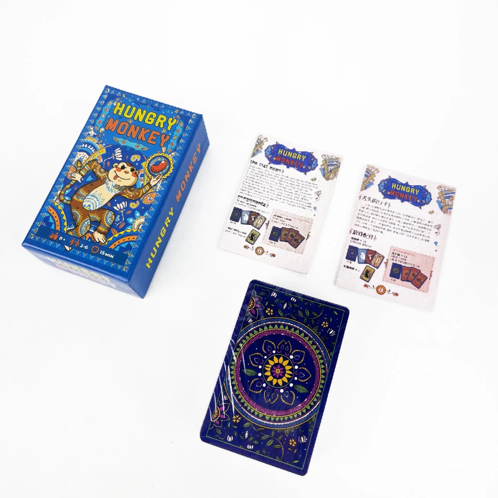 HOT Board Games Tucano | Kariba | Art Robbery | ODIN | GoTown | Bandido | Hungry Monkey | Circus Flohcati Fun Card Party Game ﻿