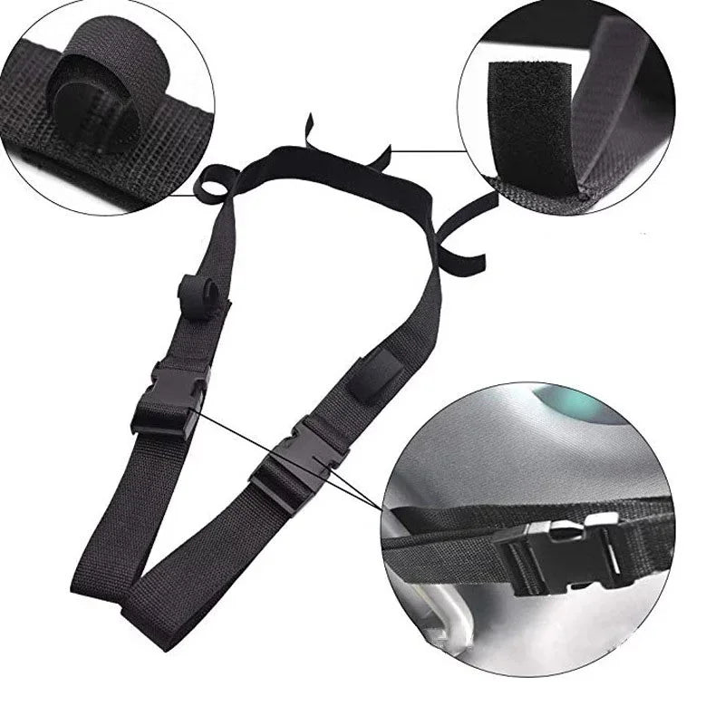 Convenient Car Fishing Rod Saver Vehicle Rod Carrier Band Rod Holder Belt Strap 1PC