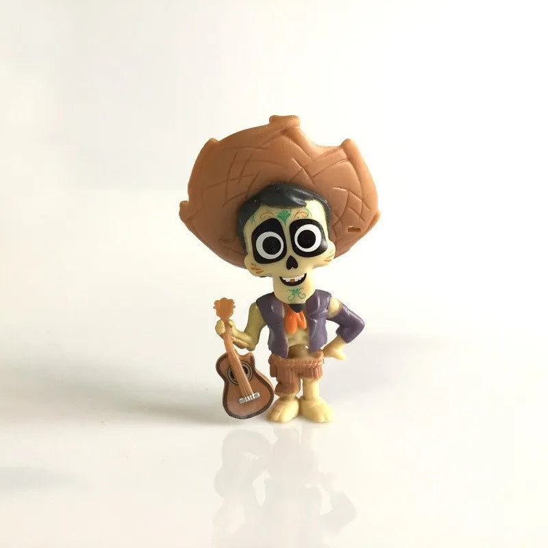 8 Pieces / Set COCO Cartoon Movie Action Figure Vinyl Figurine Collection Model Doll Toys