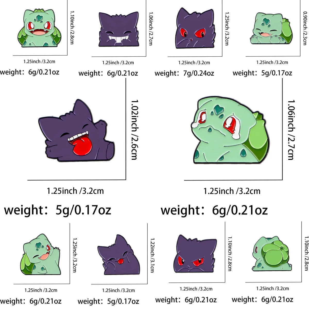 Cute Anime Elf Monster Enamel Pin Cool Game Brooches Lapel Badges Briefcase backpacks Accessories Decoration Jewelry Kids Gift