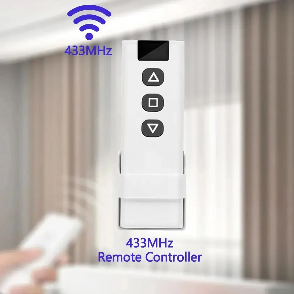 Tuya Wifi Smart Curtain Switch Controllers Blind Rolling Shutter RF 433MHz Smart Life APP Remote Voice Control Alexa Google Home