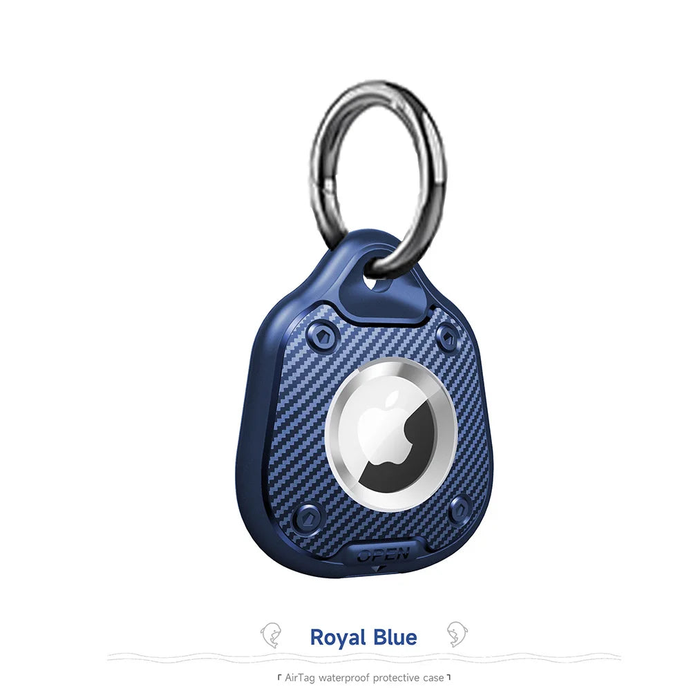 Waterproof Case for AirTag Holder Protective Case Suitable for Apple Location Tracker Airtag Key Pet Three Protection Cover