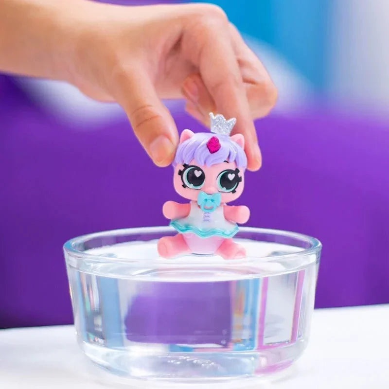 Surprise 5 Capsule Toys Newborn Unicorn Squad Mini Rainbocorn Blind Box Surprise Ball Anime Figure Collectible Toys