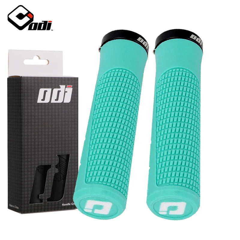 ODI Bicycle Grips MTB Lock-on Shockproof Bike Handlebar Cover Anti-Slip Mountain Bike Folding Balance BMX DH Cycling Accessories