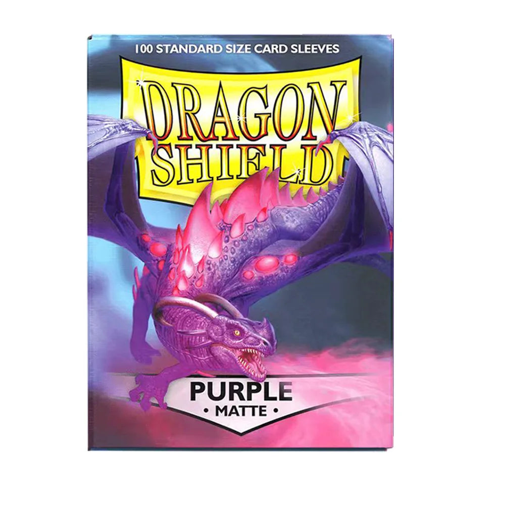 100 PCS/BOX Multicolor Dragon Shield Cards Sleeves Cover Matte Cards Sleeves Protector for TCG/PTCG Star Card Board Games Cards