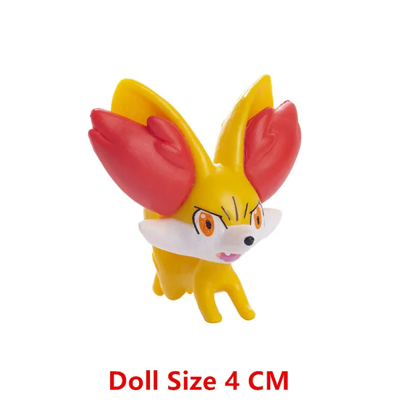 Pokemon Anime Figure Pikachu Eevee Charizard Mewtwo Cartoons Figure Collection Model Pocket Monster Action Toys Birthday Gift