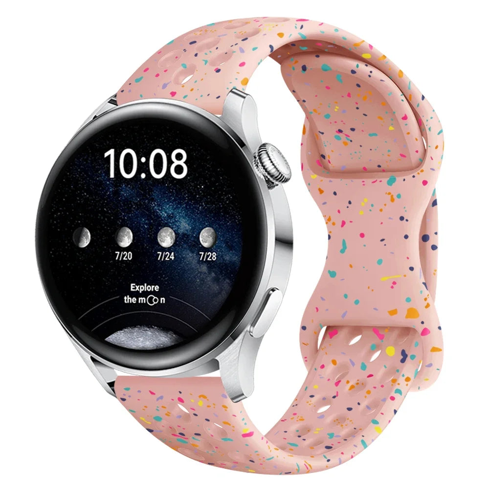 20mm Band For Samsung Galaxy Watch 4/5/6/7 44mm 40mm 5 Pro 45mm Silicone Bracelet correa Galaxy Watch 6 classic 47mm 43mm strap