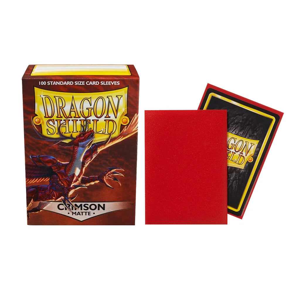 100 PCS/BOX Multicolor Dragon Shield Cards Sleeves Cover Matte Cards Sleeves Protector for TCG/PTCG Star Card Board Games Cards