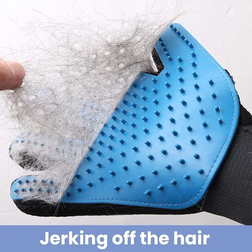 Cat Grooming Glove Pet Cat Comb Bathing Brush for Cats Hair Removal Massage Brush Soft Bristles Pet Grooming Cleaning Supplies