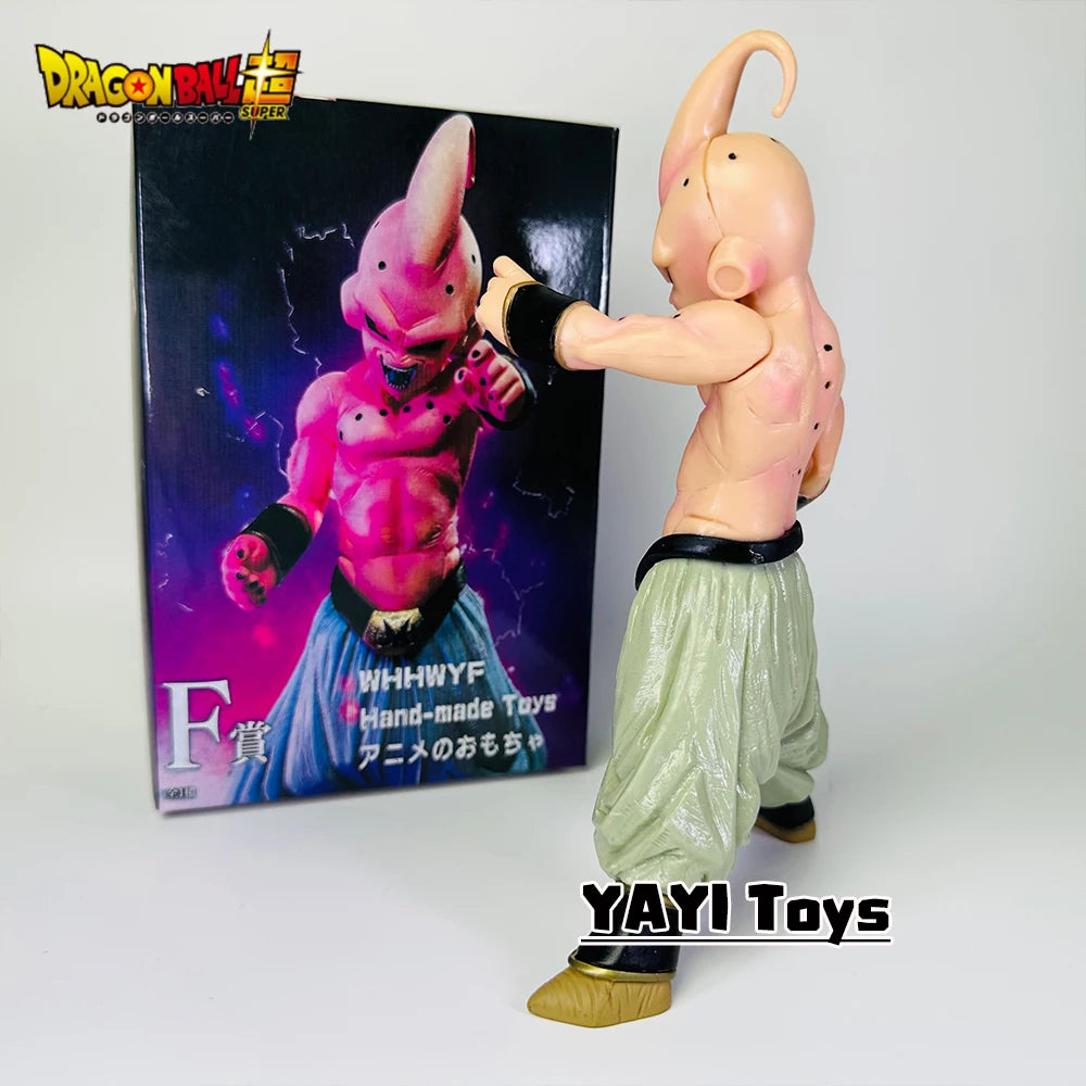 Hot 18cm Dragon Ball Anime Figure Super Saiyan  Action Figures Buu PVC Model Toys Car Decoration Collection Toys For Kids Gifts