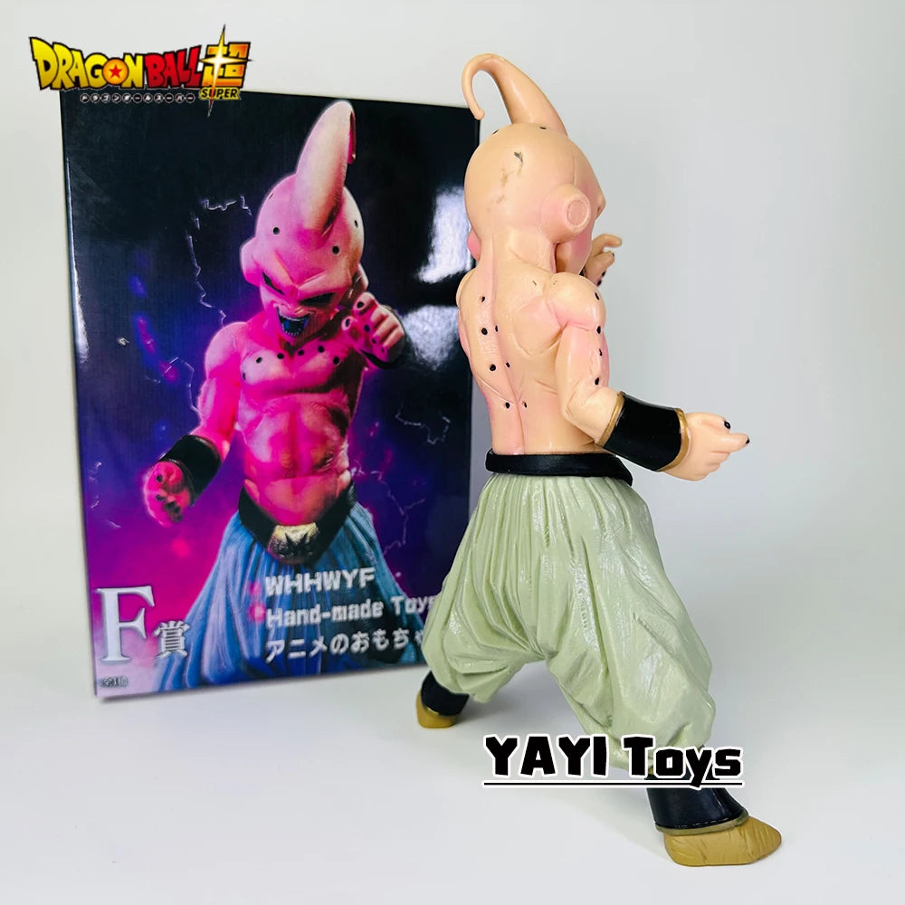 Hot 18cm Dragon Ball Anime Figure Super Saiyan  Action Figures Buu PVC Model Toys Car Decoration Collection Toys For Kids Gifts