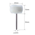 10Pcs Mini grinding sanding head abrasive disc felt 3mm Shank buffing wheels metal Polish Brush Drill Rotary Tool Accessories