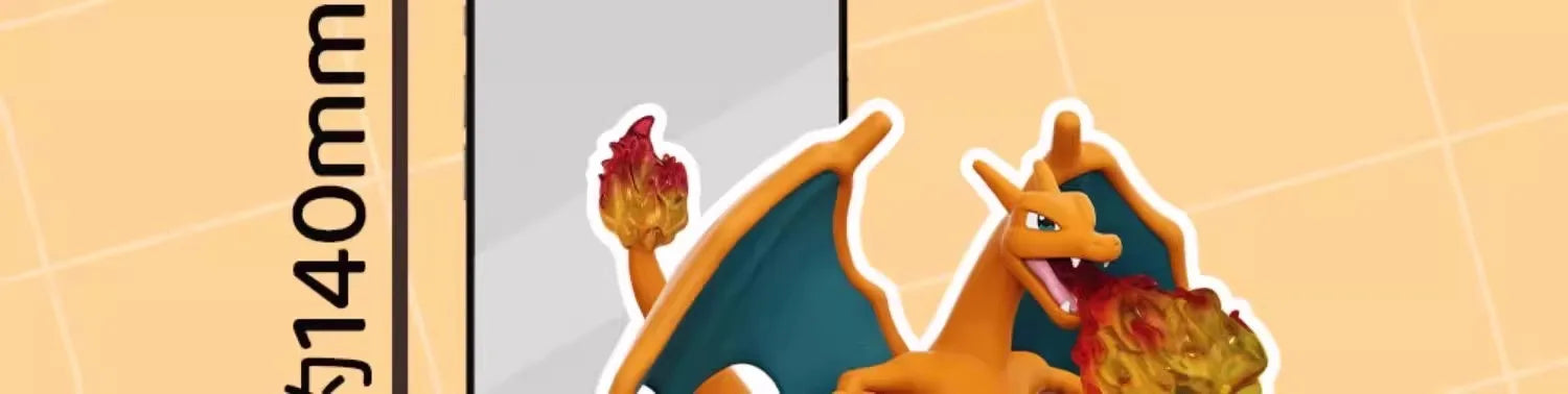 Genuine Pokemon Anime Action Figures Call Of Duty GK PVC Charizard Blastoise Arcanine Lapras Venusaur Dragonite Christmas Gift