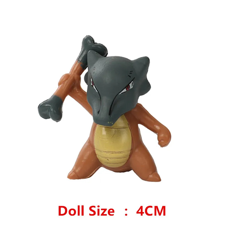 New Pokemon 4-13Cm Cartoons Movie Anime Figure Pikachu Lucario Mewtwo Flying Dragon Pet  Action Figures Model Toy Birthday Gifts