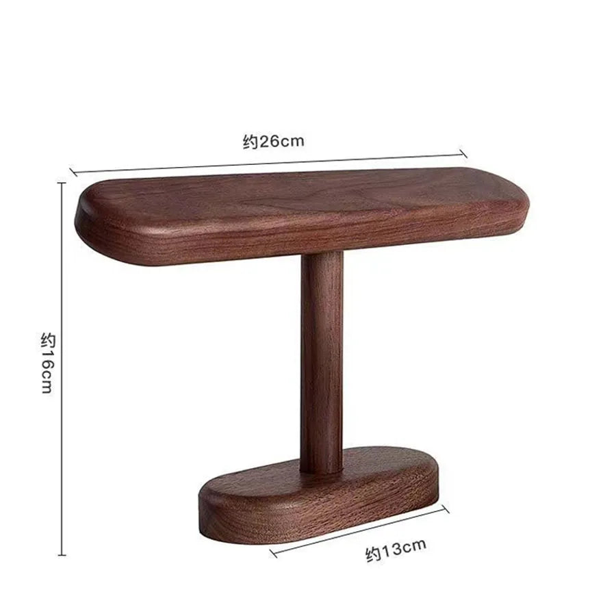 Walnut color Watch Bracket Display Holder Jewelry Bracket Chain Anklets Hanger Stand Racks Organizer For Counter Shows