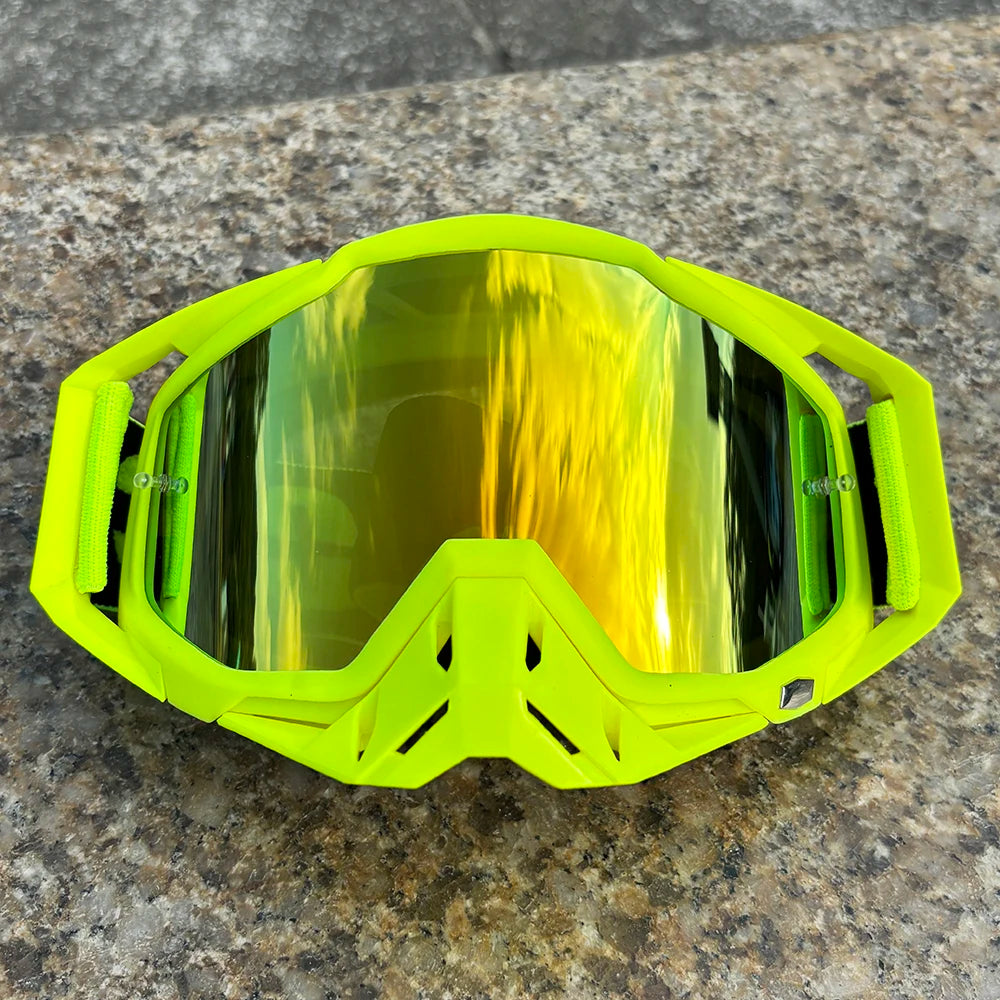 100 Off-road Goggles Motocross Glasses Motorcycle Sunglasses Man MTB ATV Mask Windproof Protection Skiing Cycling Racing Goggles