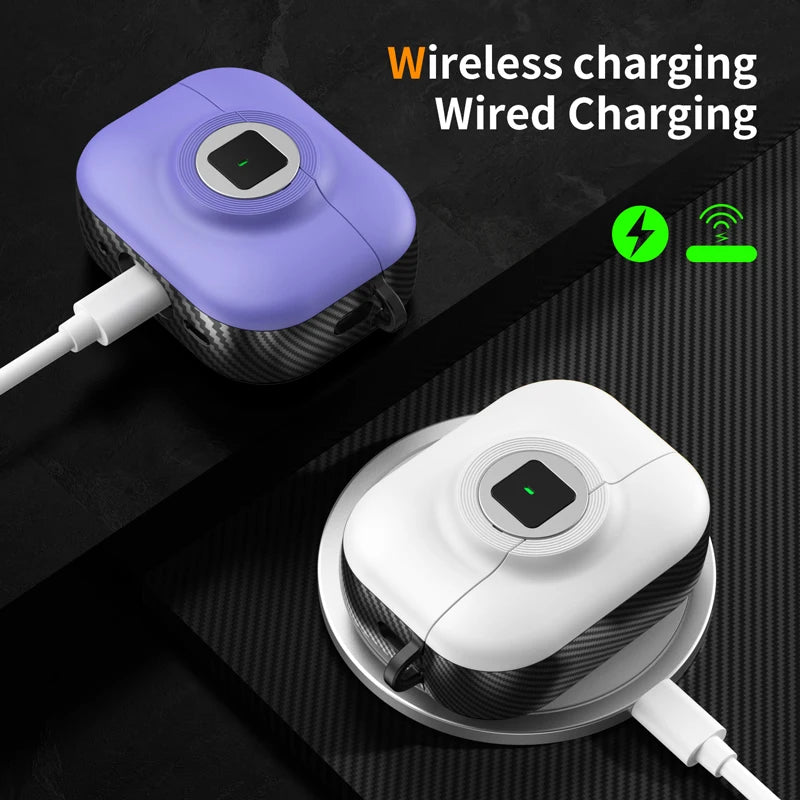 Magnetic Headphone Case for Airpods 4 pro 3 2 1 with Secure Lock Wireless Charging Compatible with Camera Series