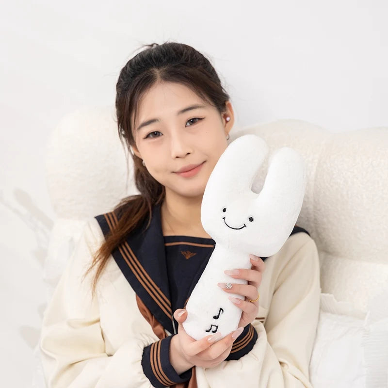 Cute Musical Plush Toy Soft Violin 30cm Guitar Pipa Tuning Fork Note Stuffed Doll Instrument Gift for Kid Music Lover Home Decor