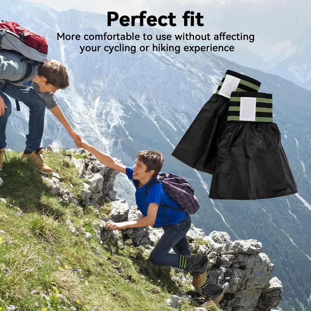 Leg Gaiters For Men Trail Gaiters Low Waterproof Breathable Boots Gators Extended Snow Gaiters Adjustable Fit For Cycling Hiking
