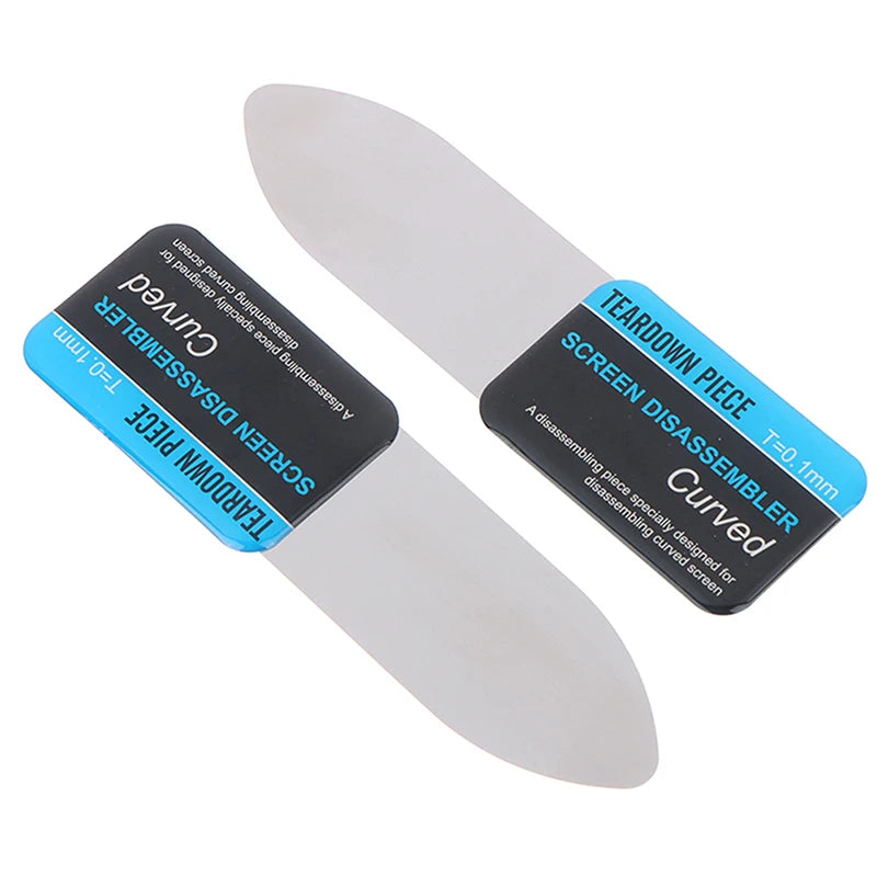 1Pc Ultra-Thin Flexible Phone Opening Pry Card Crowbar - Handy Disassemble Tool for Mobile Phones and Tablets