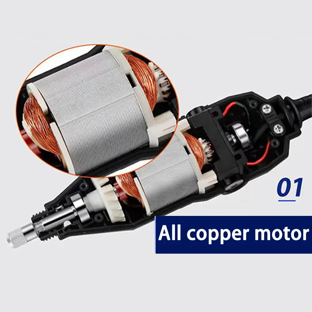 JANGKLIFE110-220V Polishing and Drilling, High-Power Grinder and 211pcs Set, Cutting, Engraving, Multi-Function Electric Grinder