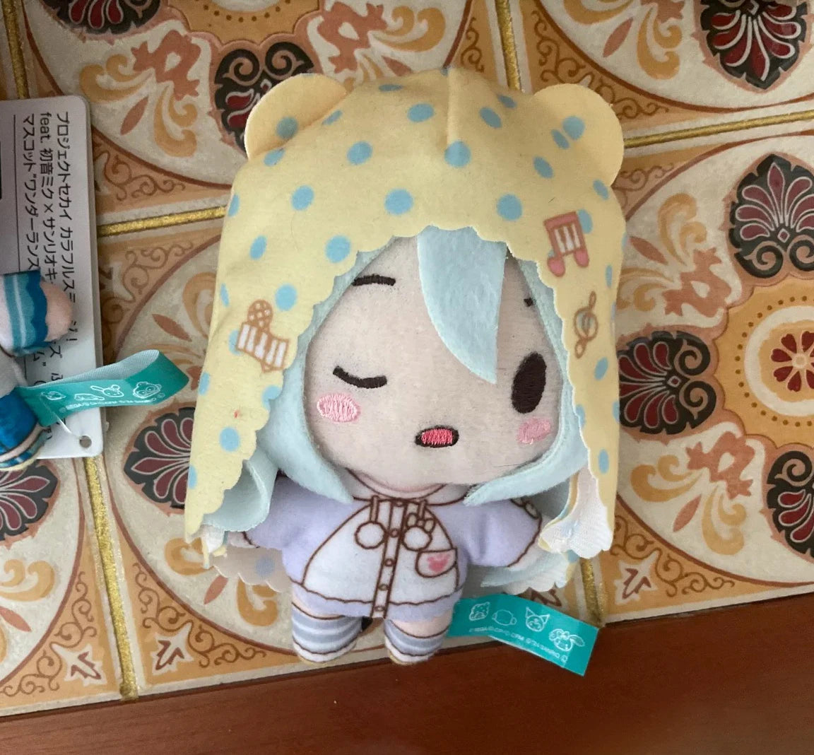 10cm Pjsk Plush Doll Toys Project Sekai Aoyagi Toya Stuffed Keychain Bag Pendant Shinonome Akito Backpacks Ornaments Toy Gift