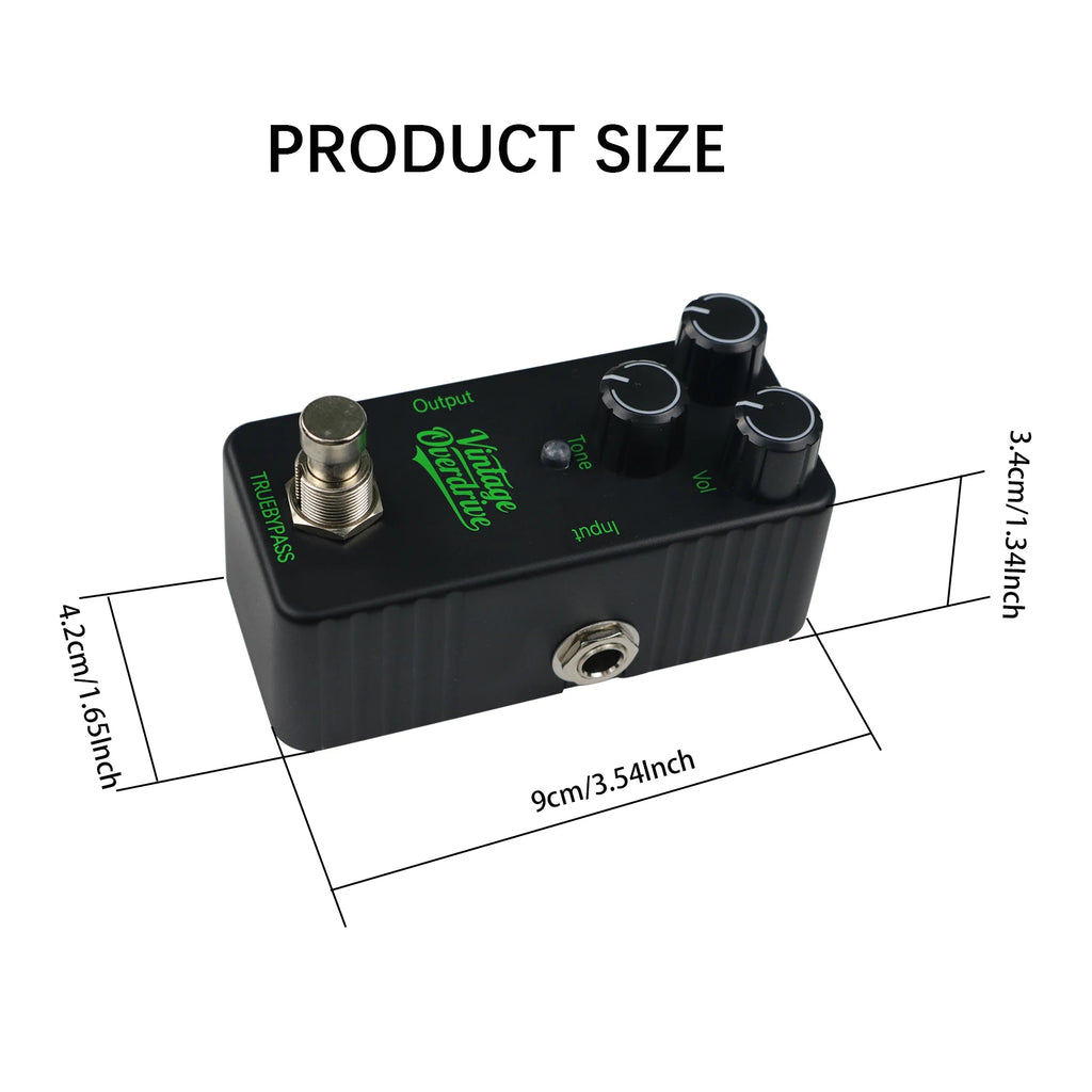 Electric Guitar Effects Pedal Mini Single Type Crunch Distortion Classic Chorus Delay    Digital Delay