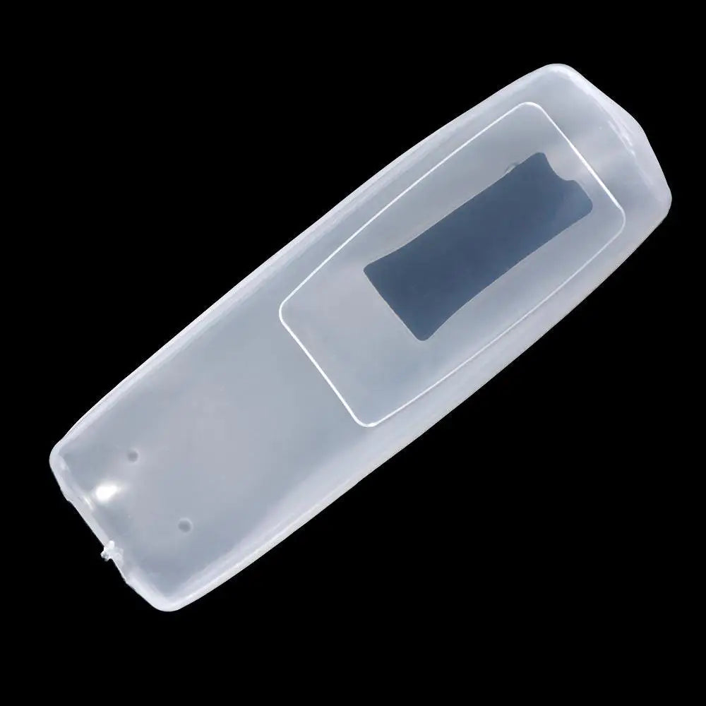 1PC Silicone TV Air Condition Remote Control Protective Case Transparent Waterproof Dust-proof Storage Bag
