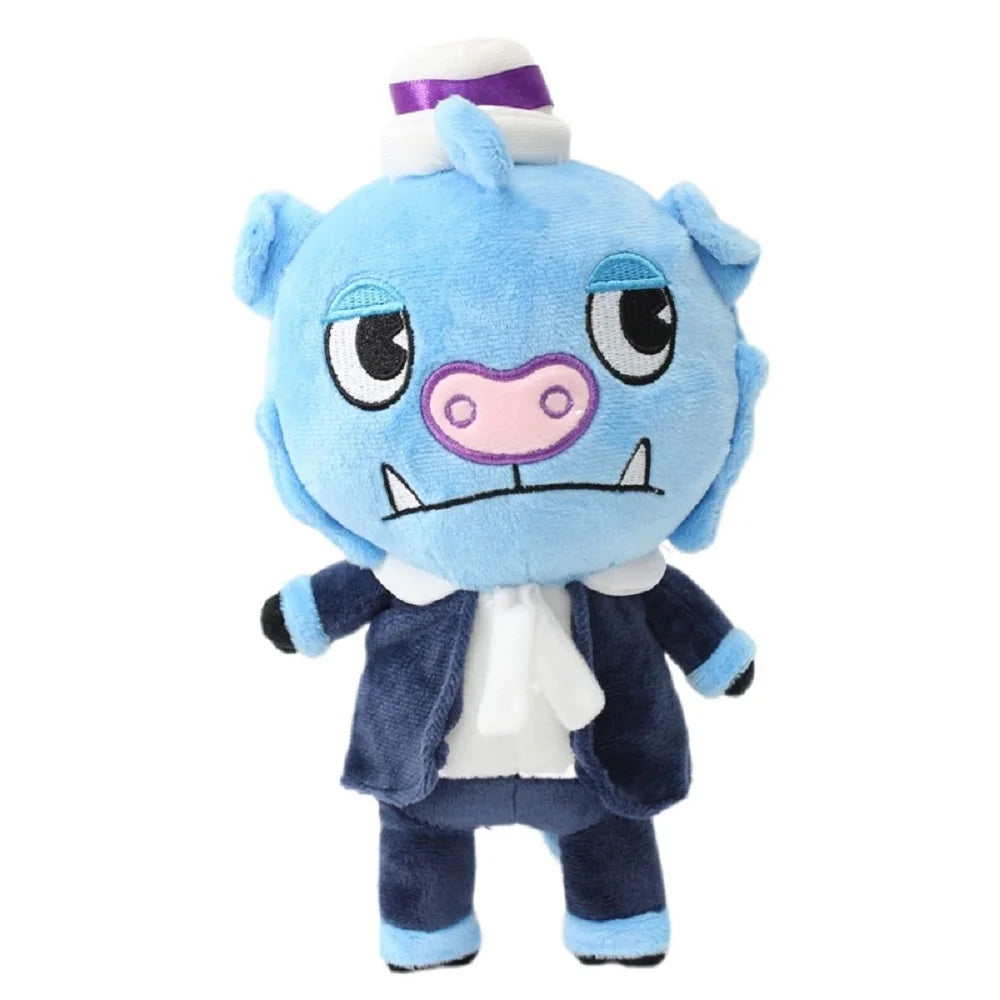 25CM HTF Happy Tree Friends Anime Happy Tree Friends Soldier Fliqpy Plush Toys Dolls Military Flipy Doll Plush Toy for Kids Gift