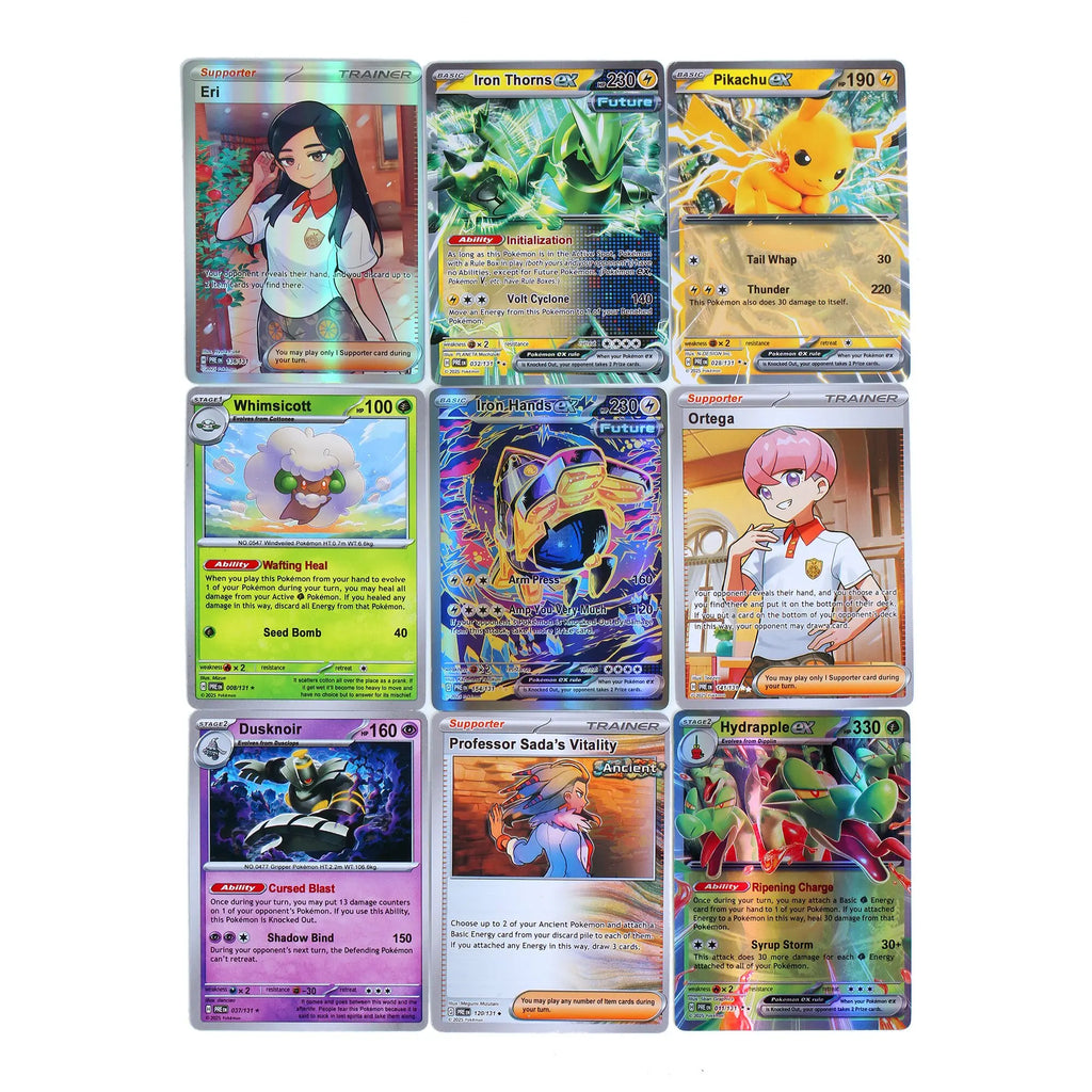 360Pcs English Pokémon TCG Prismatic Evolutions Evolving Skies Scarlet Violet 151 Booster Box Pokemon trade card 36 Pack Box