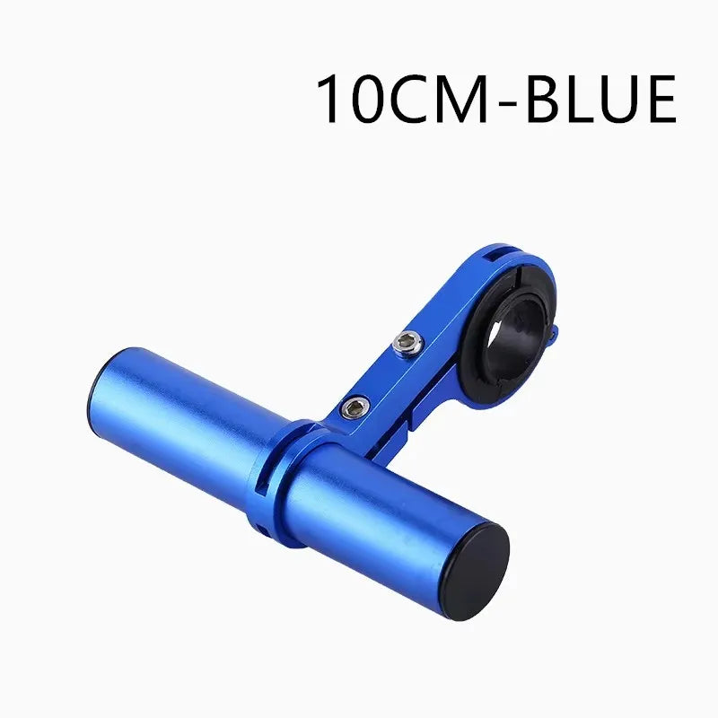 10/20/30cm Bicycle Handlebar Extended Bracket MTB Headlight Mount Extented Bar Road Mountain Bike Handlebar Extender Rack Parts