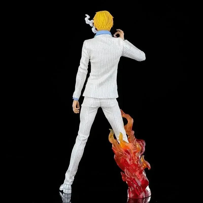 One Piece Vinsmoke Sanji Boy New Personality Cartoon Anime Character Peripheral Collection Figure Ornaments Children's Gifts