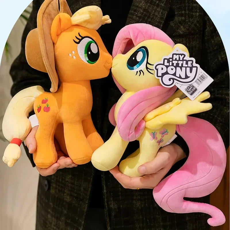 30Cm Genuine My Little Pony Plush Toy Kawaii Friendship Is Magic Plushies Doll Rarity Sofa Pillow Cartoon Rainbow Dash Kids Gift