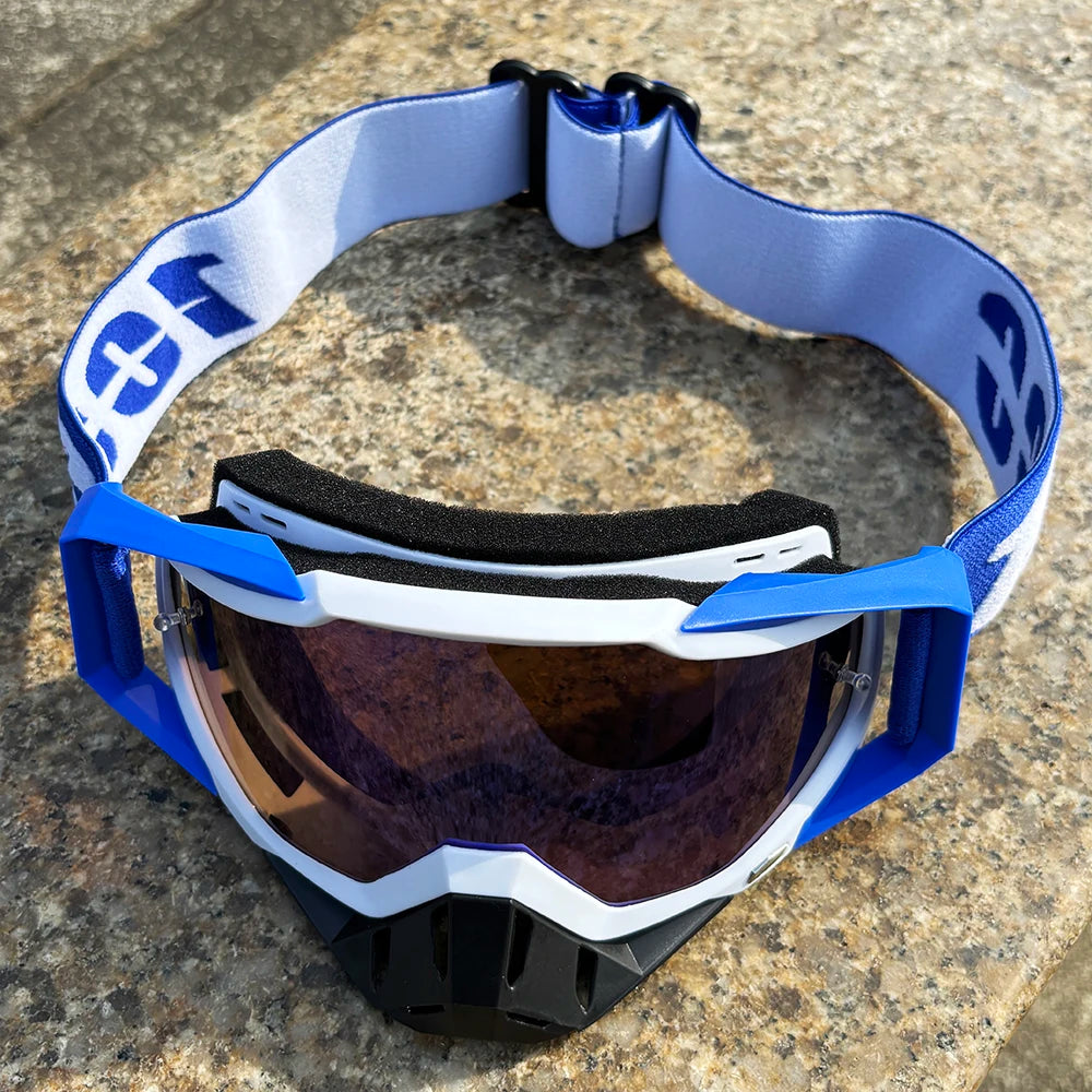 100 Off-road Goggles Motocross Glasses Motorcycle Sunglasses Man MTB ATV Mask Windproof Protection Skiing Cycling Racing Goggles