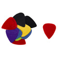 10pcs Alice Guitar Pick Non-slip Pick Nylon With Raised Surface Alice Guitar Finger Piece Non-slip Black And White Nylon Tuner