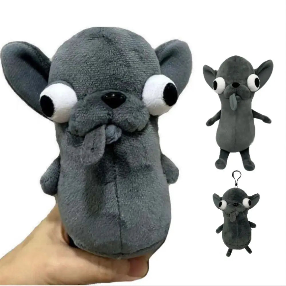 Stuffed Animals Chihuahua Plush Toy Keychain Pendant Puppy Pet Stuffed Chihuahua Doll Kawaii Realistic Chihuahua Simulation Dog
