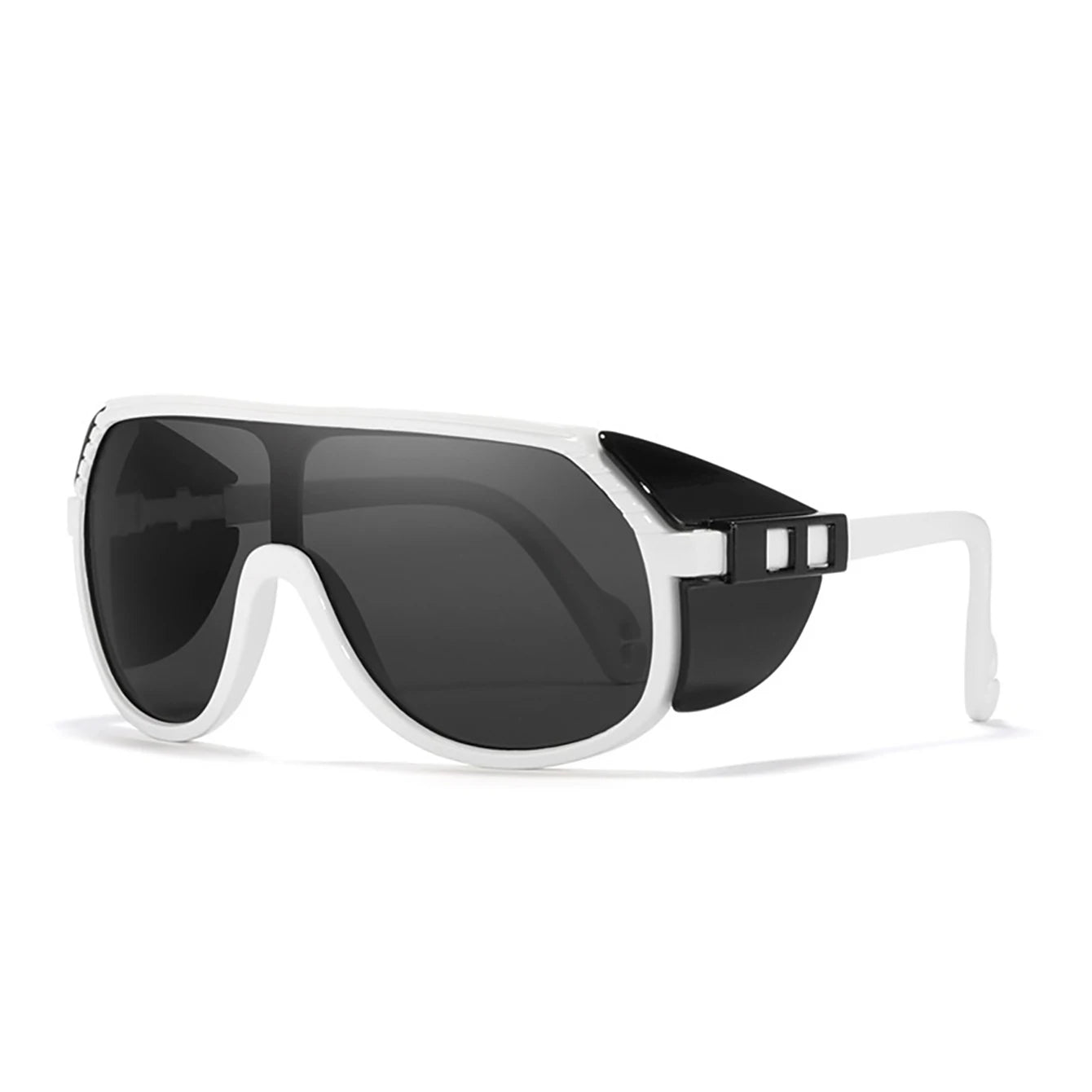 Men Women Cool Pilot Shades Brand Cycling Sunglasses Vintage Punk Style UV400 Sport MTB Bicycle Goggle Without Case