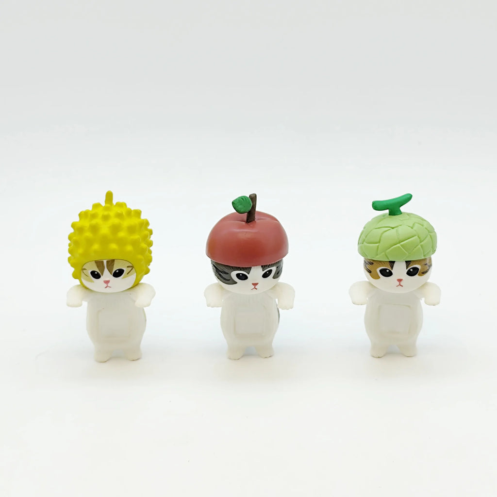 New Products In Stock Mofusand Doll Cat Fruit Blind Box Handmade Female Healing Series Desktop Ornament Surprise Birthday