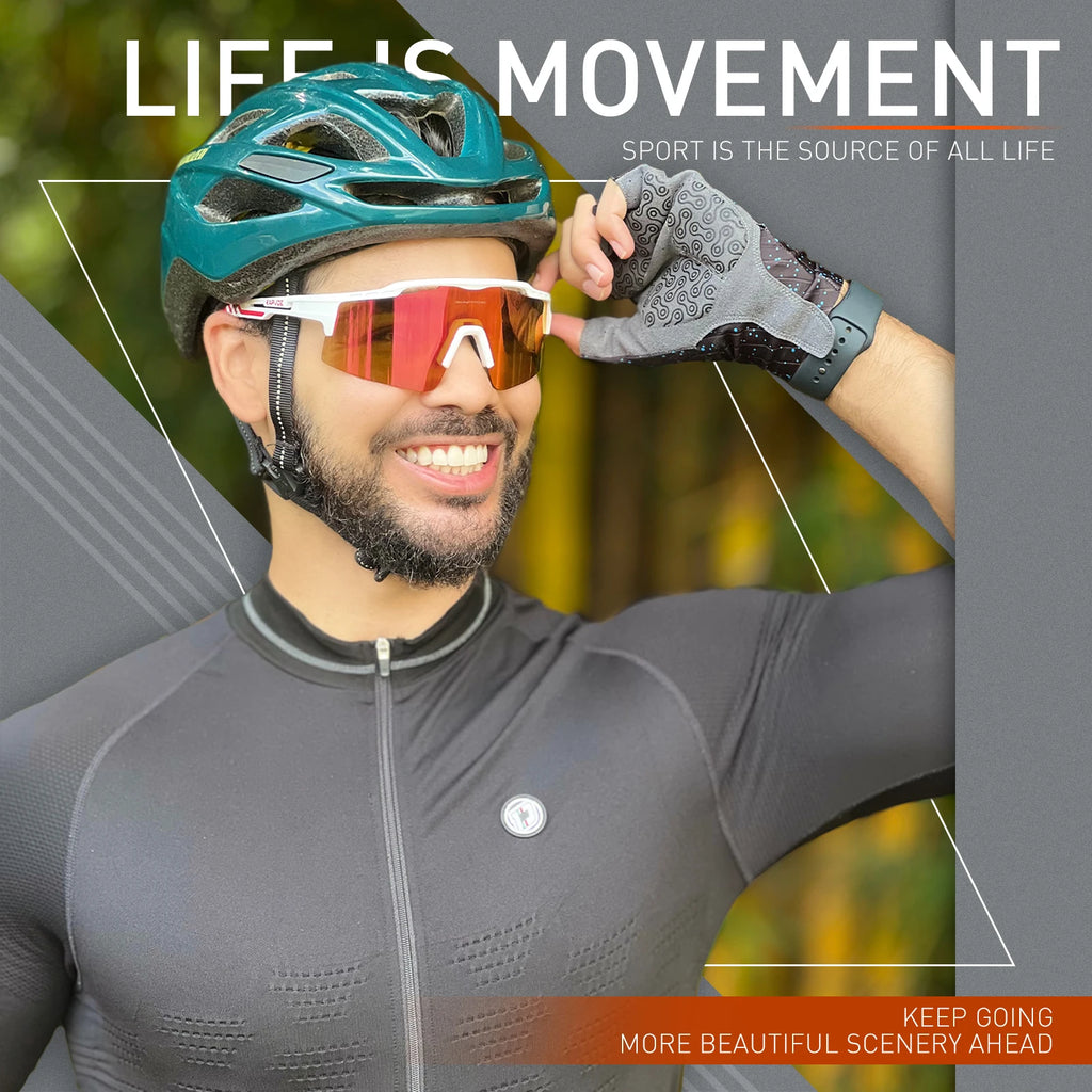 Polarized MTB Cycling Glasses Sports Runing Sunglasses Men Women Bike Bicycle Goggles Skiing Fishing Climbing Eyewear