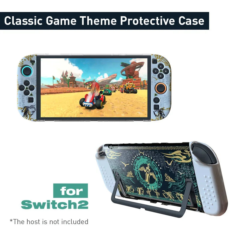 For NS Switch 2 Case Hard Shell Dockable Protective Housing Thin Cover Skin NS Switch 2 Game Accessories