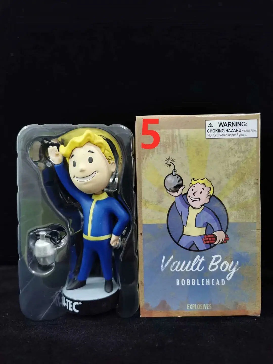 Hot Vault Boy Generation 7 Shaking Anime Action Figure Statue Model Room Ornament Toys Collectible Childrens Surprise Xmas Gifts