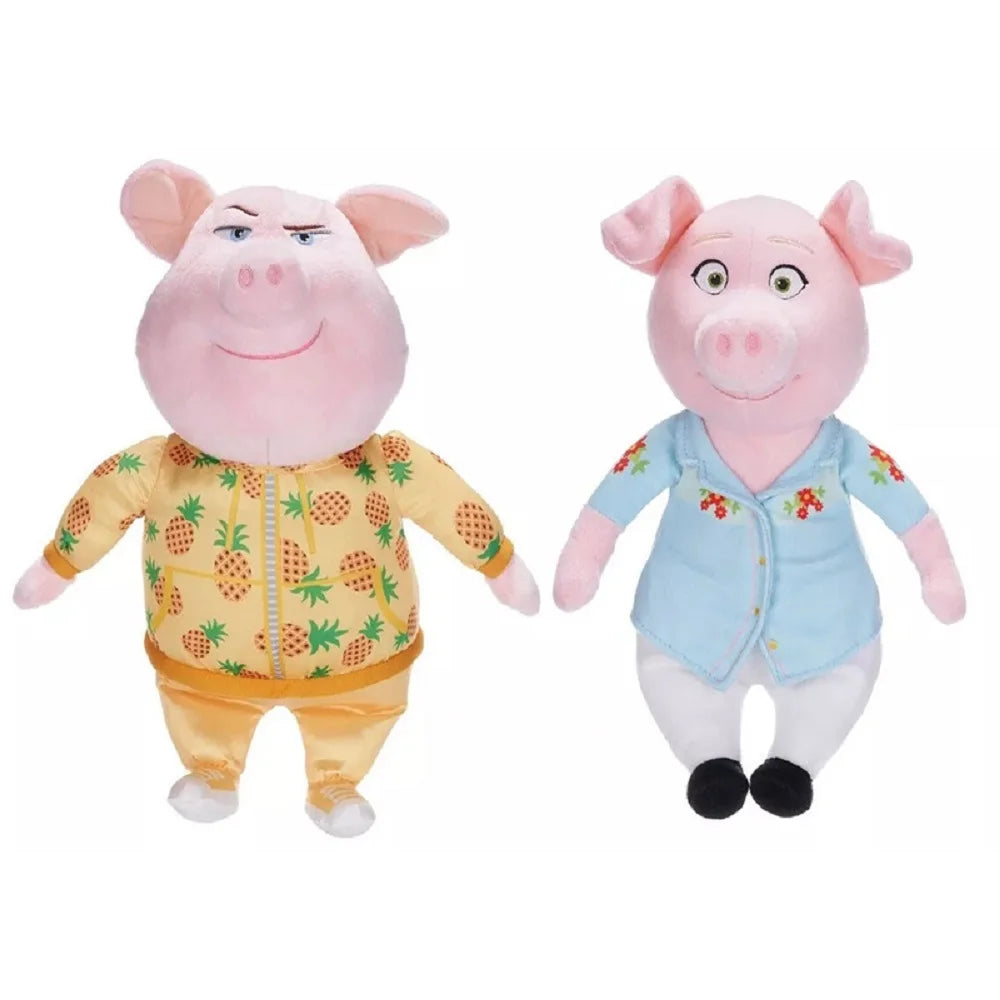 Hot 12 Inches SING 2 Plush JOHNNY ROSITA MEENA BU STER Anime Plushies Cute Soft Game Peripherials Figure Dolls Toys Gifts Custom