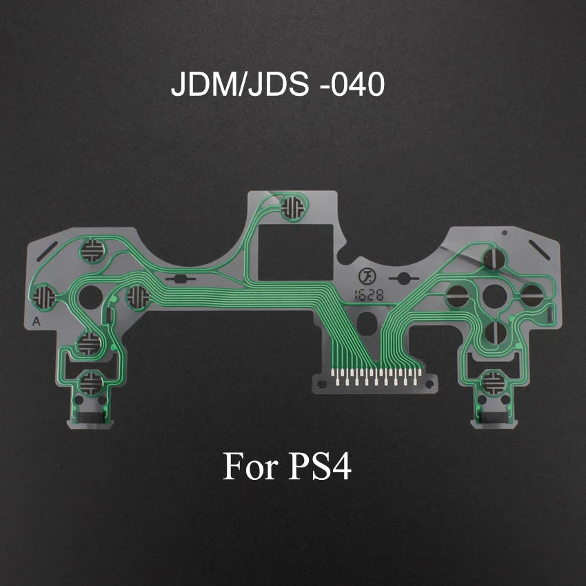 YuXi JDM JDS 001 010 011 030 040 055 for DS4 Conductive Film Keypad for PS4 Pro Slim Controller PCB Circuit Ribbon