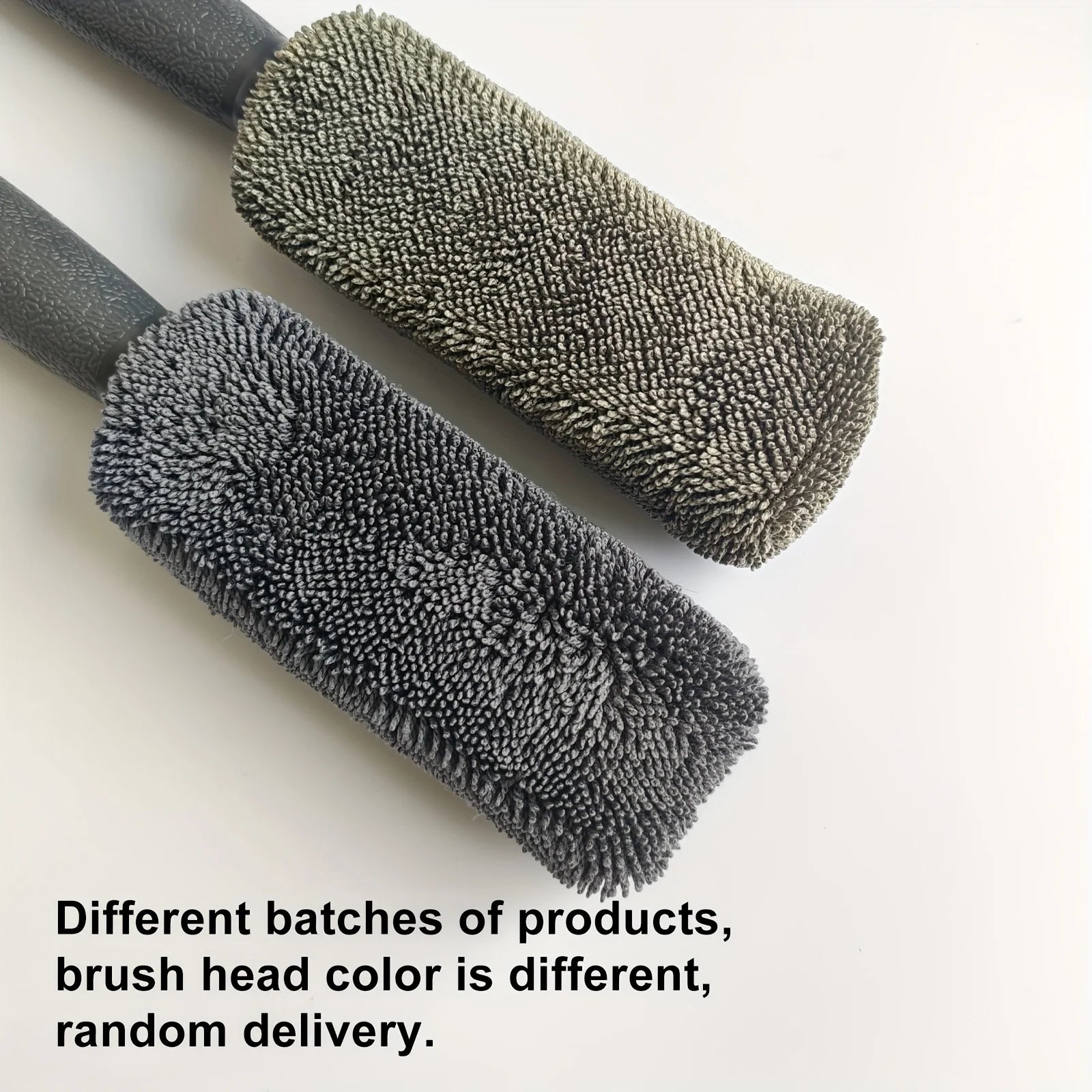 Microfiber Car Tire Brush - Effective Wheel Hub and Rim Cleaner - Perfect for Car Maintenance, Detailing, and Cleaning Supplies