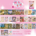 30Pcs/Book Cute Pet Battle Cut-Out Coil Sticker Book DIY Handbook Calendar Greeting Cards Diary Notebook Album Material Stickers